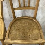 Set of 4 mismatched bistro chairs (Luterna...)