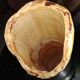 Large glazed stoneware vase signed "Haut 49"