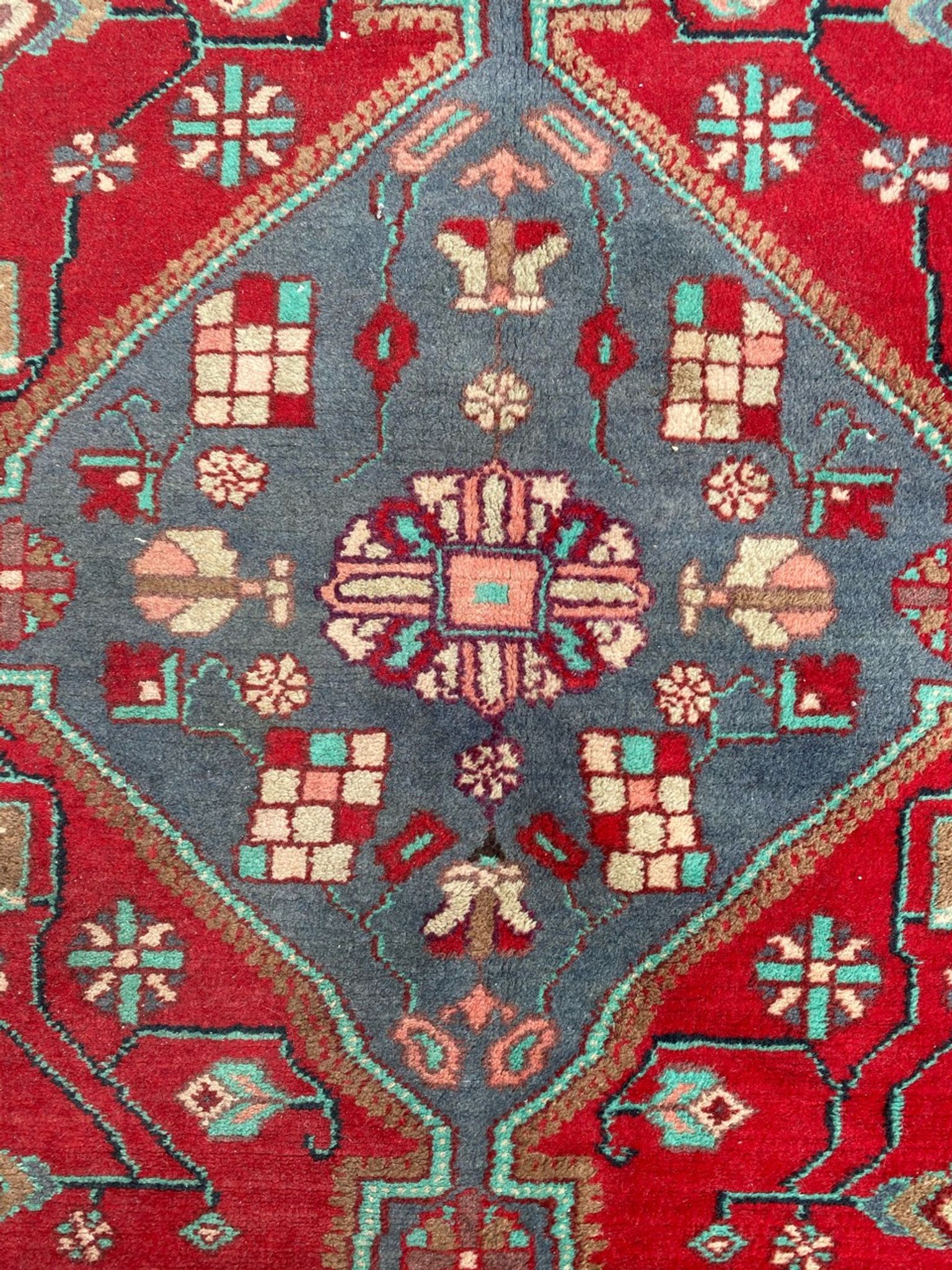 Malayer ancient persian carpet 138x238 cm