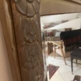 Antique art deco mirror