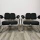Mid-century restored armchairs