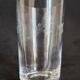 Set of 9 glasses (for whisky or other) in engraved crystal featuring a "Flight of Ducks".