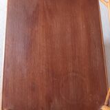 Vintage rattan bedside table