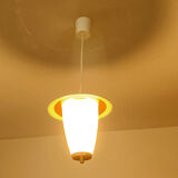 Suspension vintage 50 years, green copper opaline