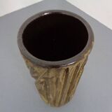 Large Brutalist Ceramic Umbrella Stand, Italy, 1960s