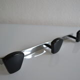 Wall coat rack with 3 hooks vintage 60's