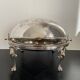 Oval bell old silver metal