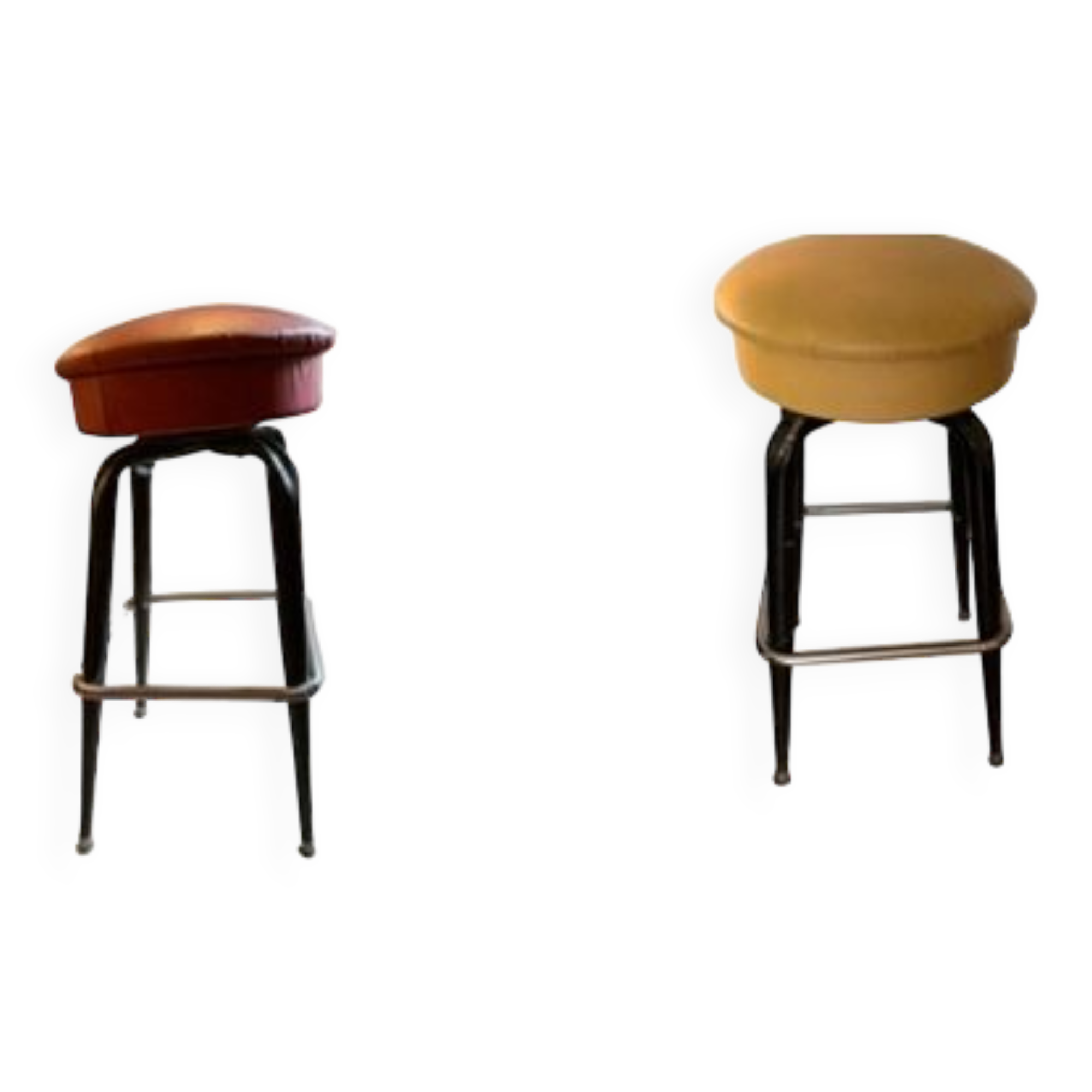 Set of two bar stools