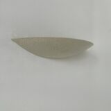 Pair of vintage wall lights in crackled porcelain, France, 1970.