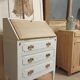 Wooden secretary chest of drawers