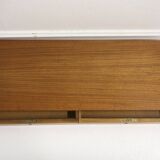 Scandinavian teak shelving unit "String", Kajsa and Nils Strinning, Sweden, 1950