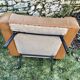 Fauteuil skaï vintage