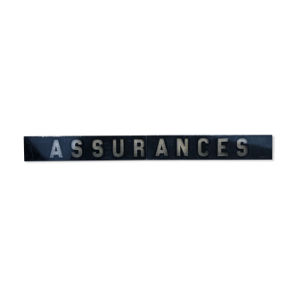 Sign 1900 glass insurance