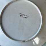 6 polychrome flat plates HB&Cie Choisy Le Roi