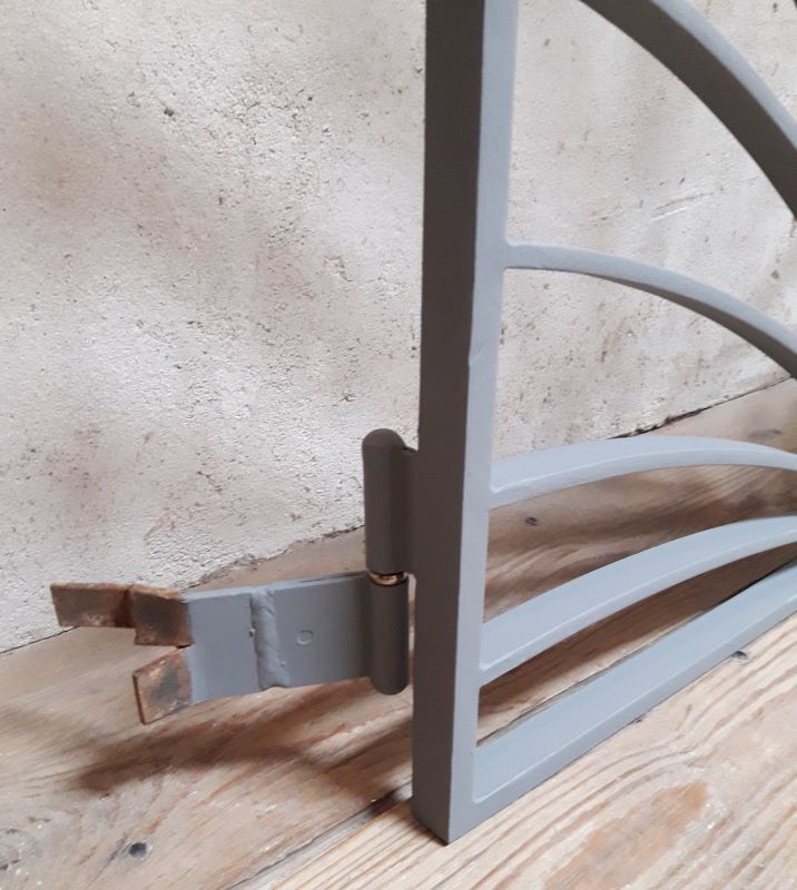 Art Deco wrought iron grill door 200x88cm