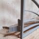 Art Deco wrought iron grill door 200x88cm