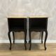 Pair of industrial revamped bedside table