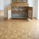 Art Deco sideboard in light oak