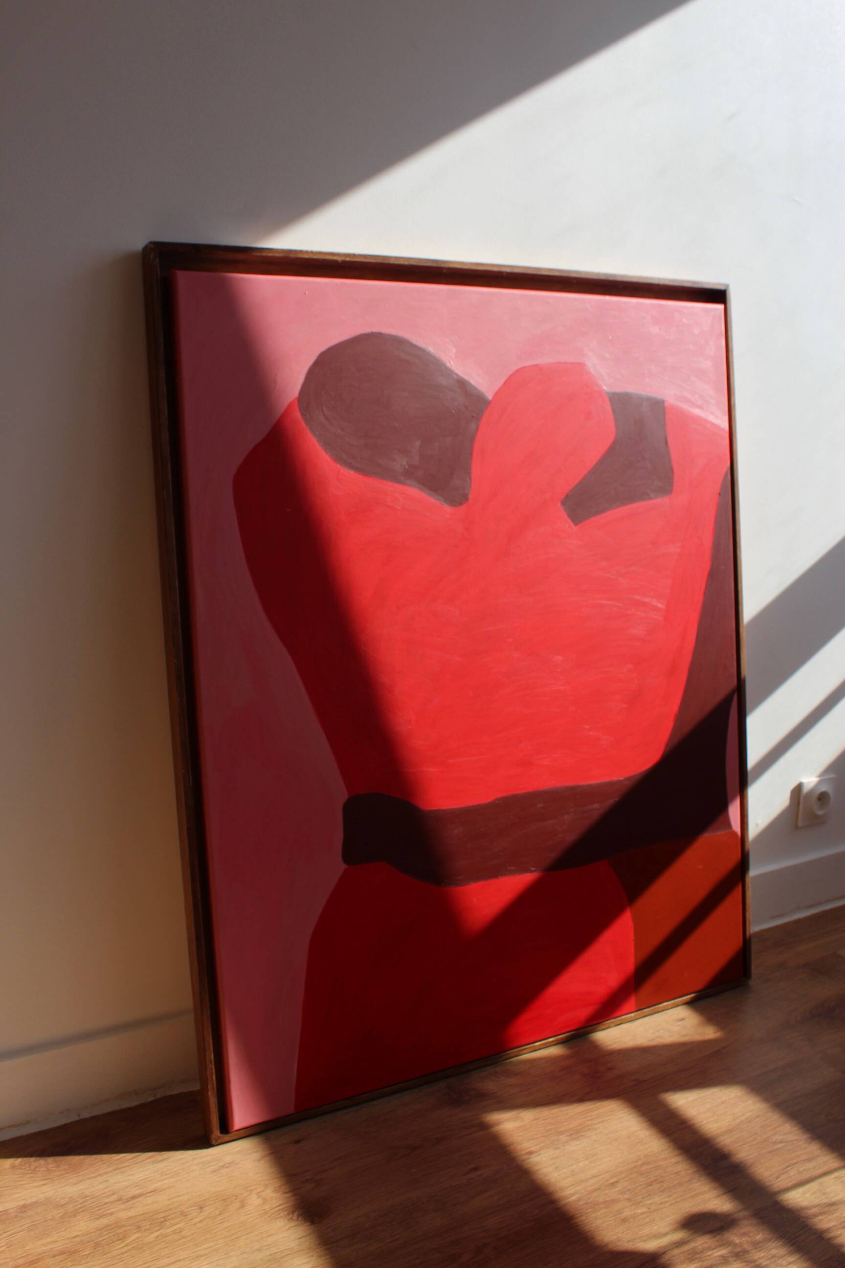 Canvas painting "close to you" 100x80cm signed Bodasca