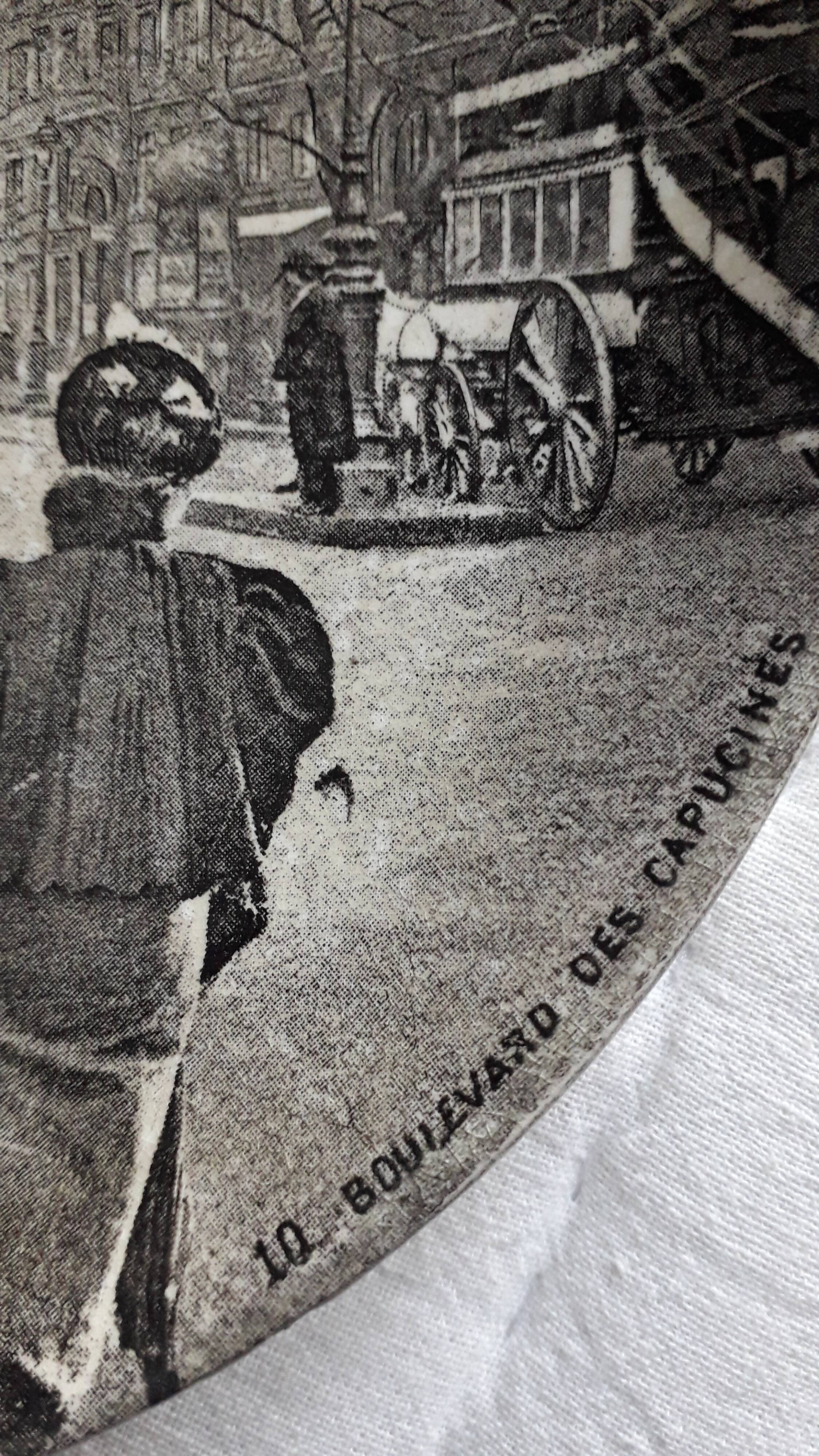 Decorative plate HBC CHOISY LE ROY