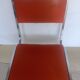 Chaise vintage orange