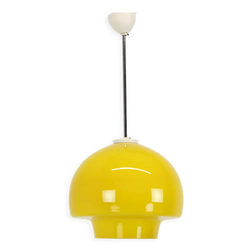Suspension en verre du milieu du siècle, années 1960