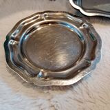 Set of vintage stainless steel mini dishes.