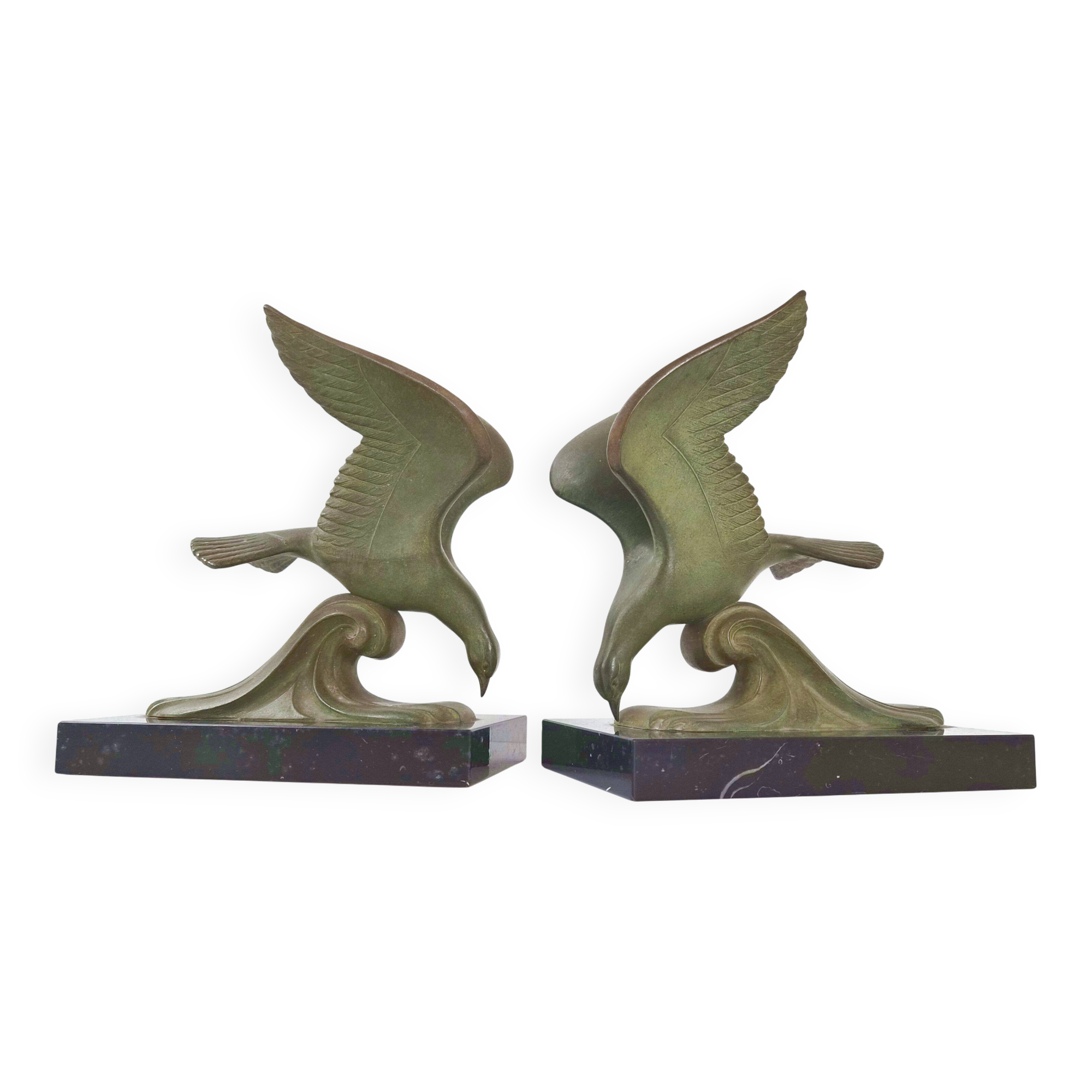 Vintage bookends pair