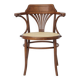 Vintage Bentwood Chair by Fischel Austria 1940s-1950s | Restored Beech Wood
