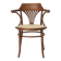 Vintage Bentwood Chair by Fischel Austria 1940s-1950s | Restored Beech Wood