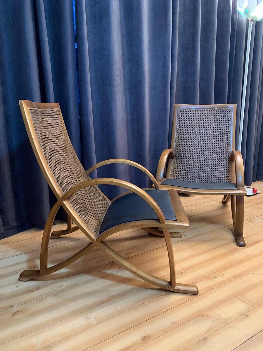 Set of German armchairs from WK Wohnen, 1970s