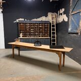 Cherry farmhouse table