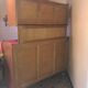 Sideboard in formica red