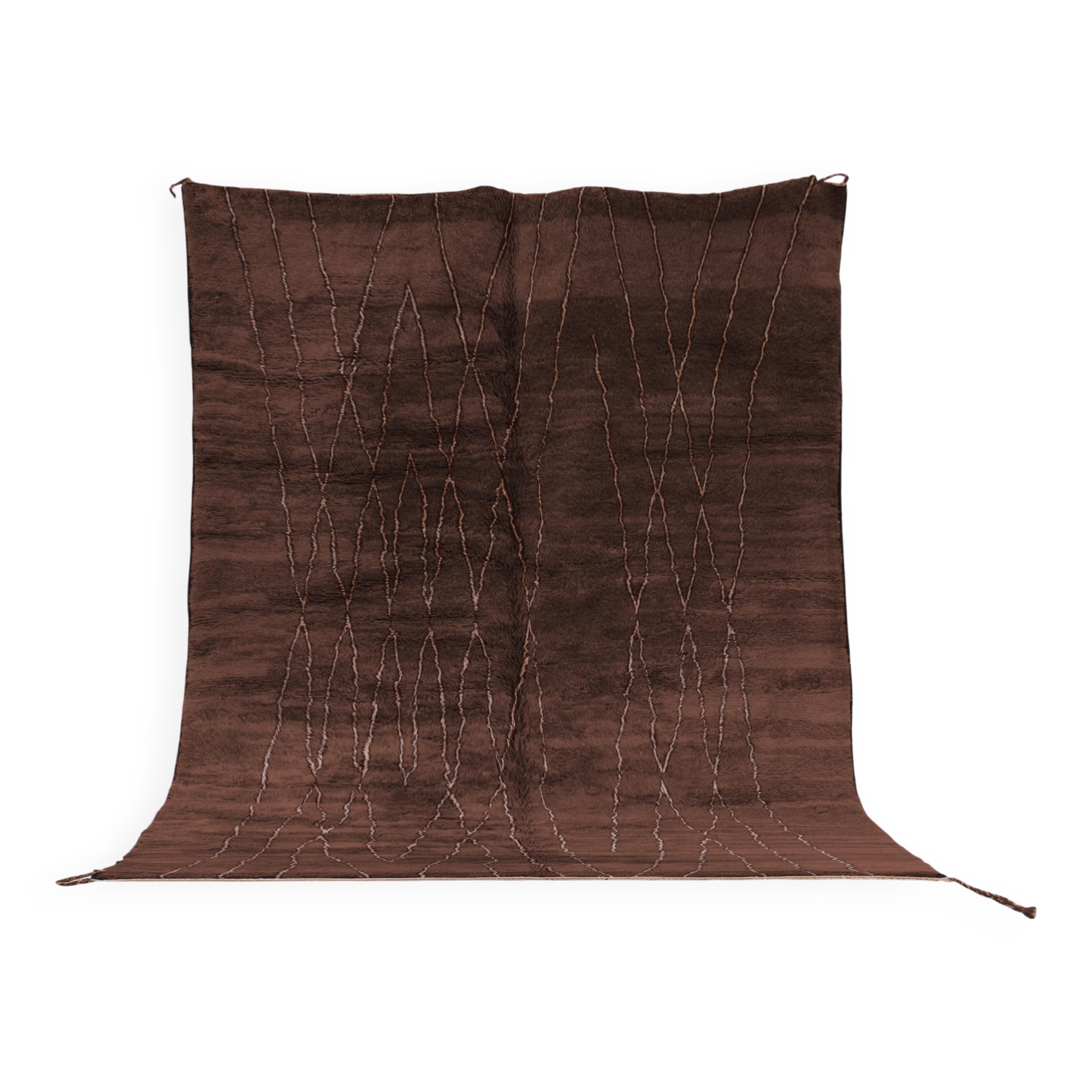 Handmade Moroccan rug 3 x 2 m