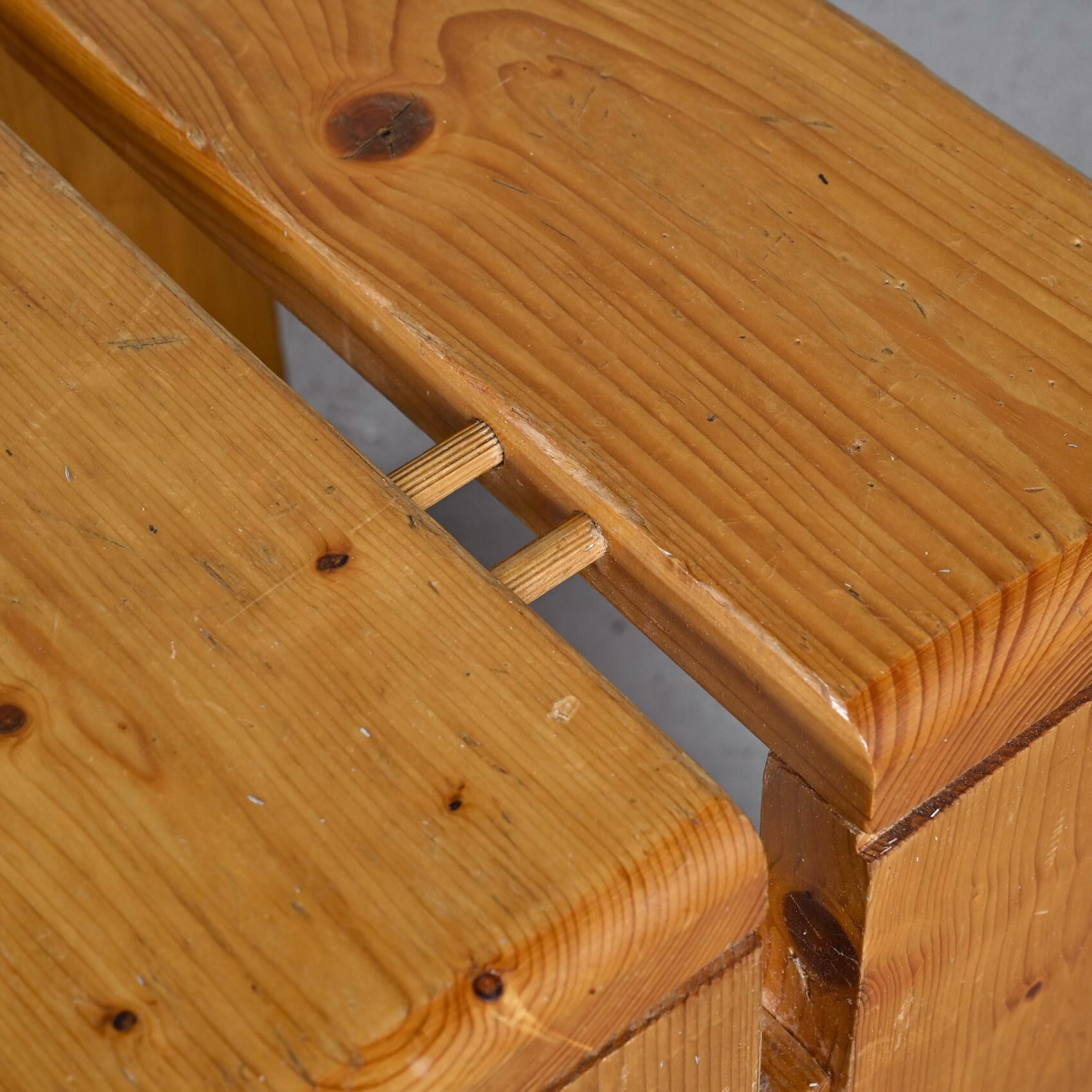 Pair of stools, Les Arcs circa 1970