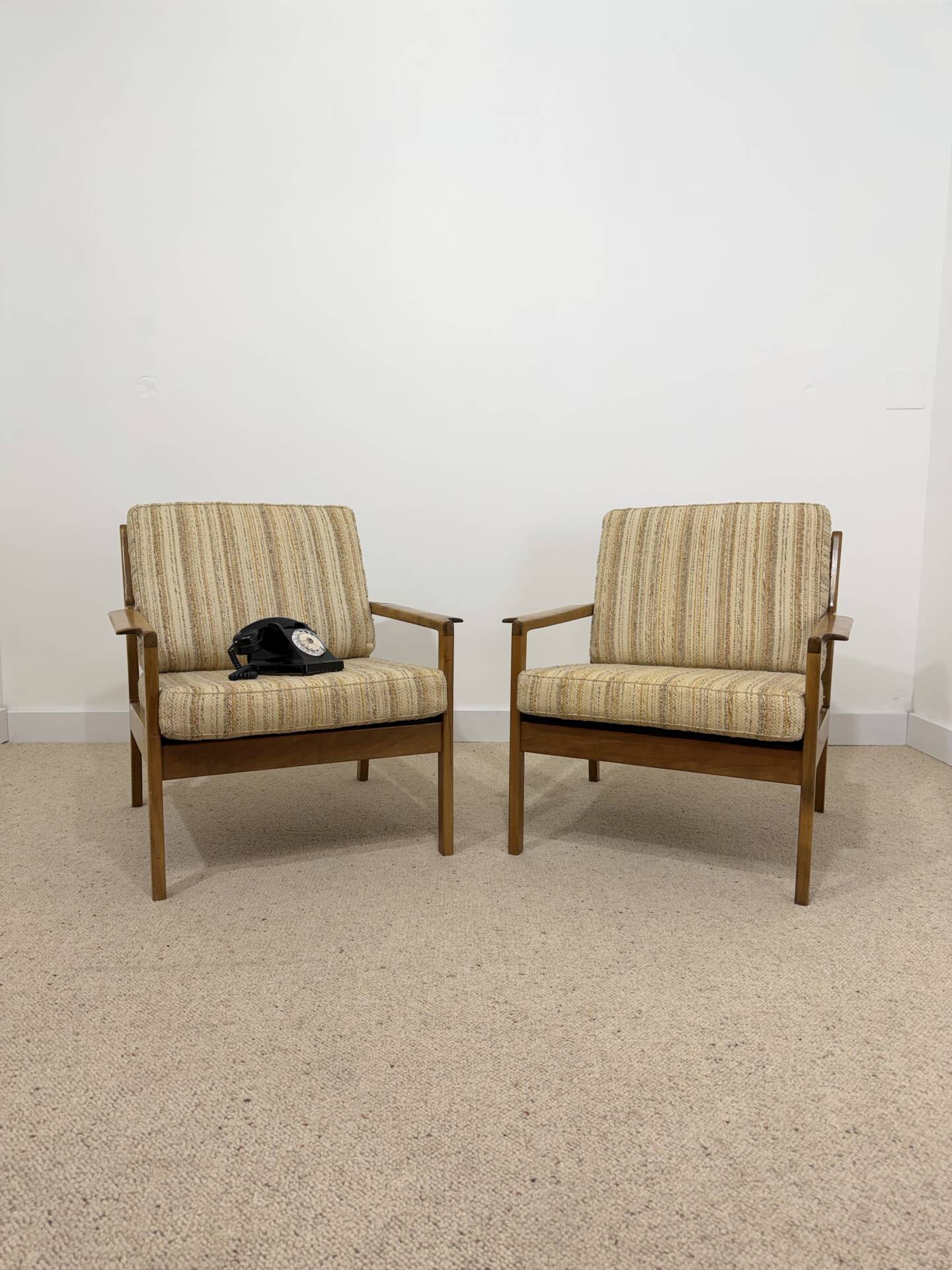 Pair of vintage armchairs