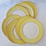 Set of 8 dessert plates Moulin des Loups Orchies