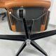 Fauteuil Richard Sapper édition Knoll cuir cognac