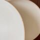 Assiette 26 cm grès blanc