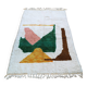 Traditional handmade Moroccan wool rug 250cmx150cm