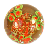 Vintage murano glass sulfide or paper press