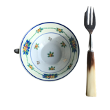 Series of 5 cups in Limoges pork