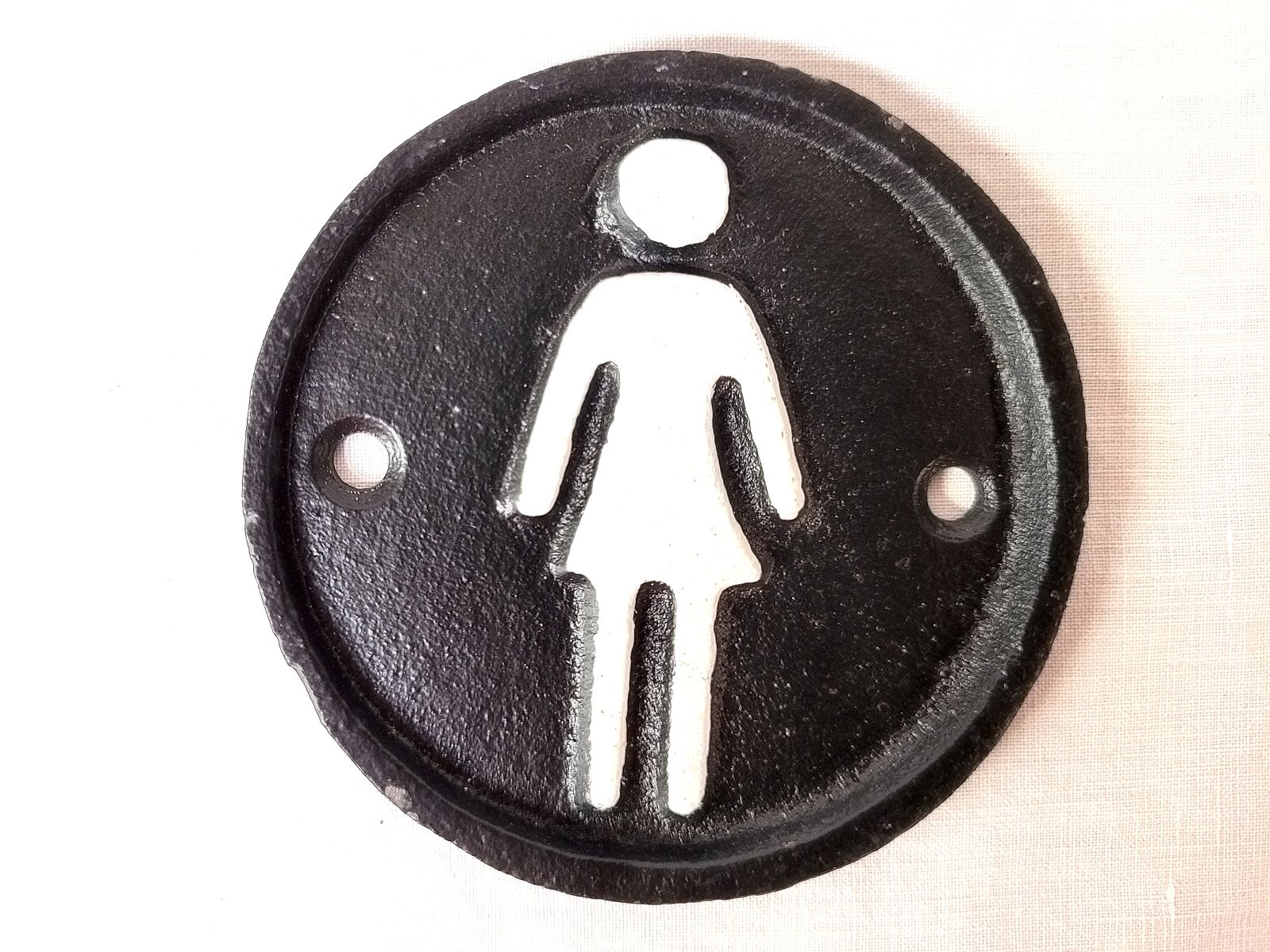 Men/women plaque for bathroom