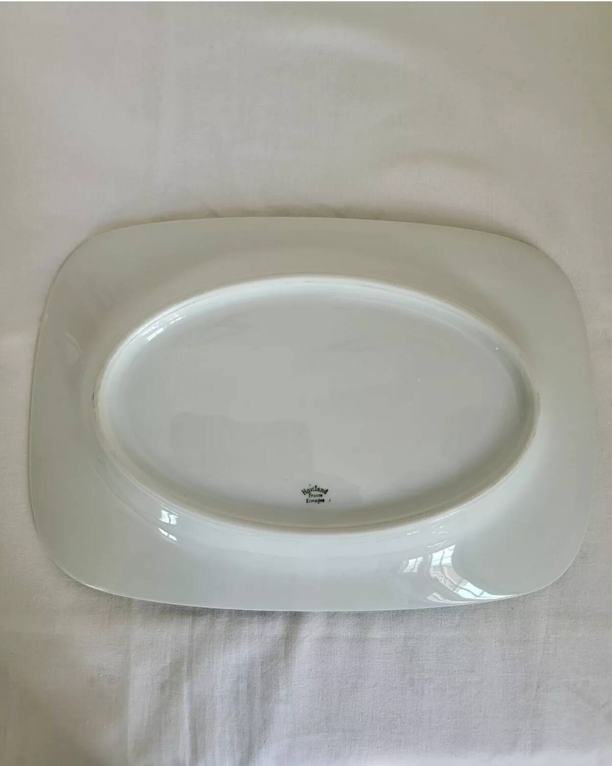 Haviland Limoges Gravy Boat and Porcelain Tray, Vintage