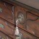 Wooden chest of drawers with 4 drawers in Louis XV style
