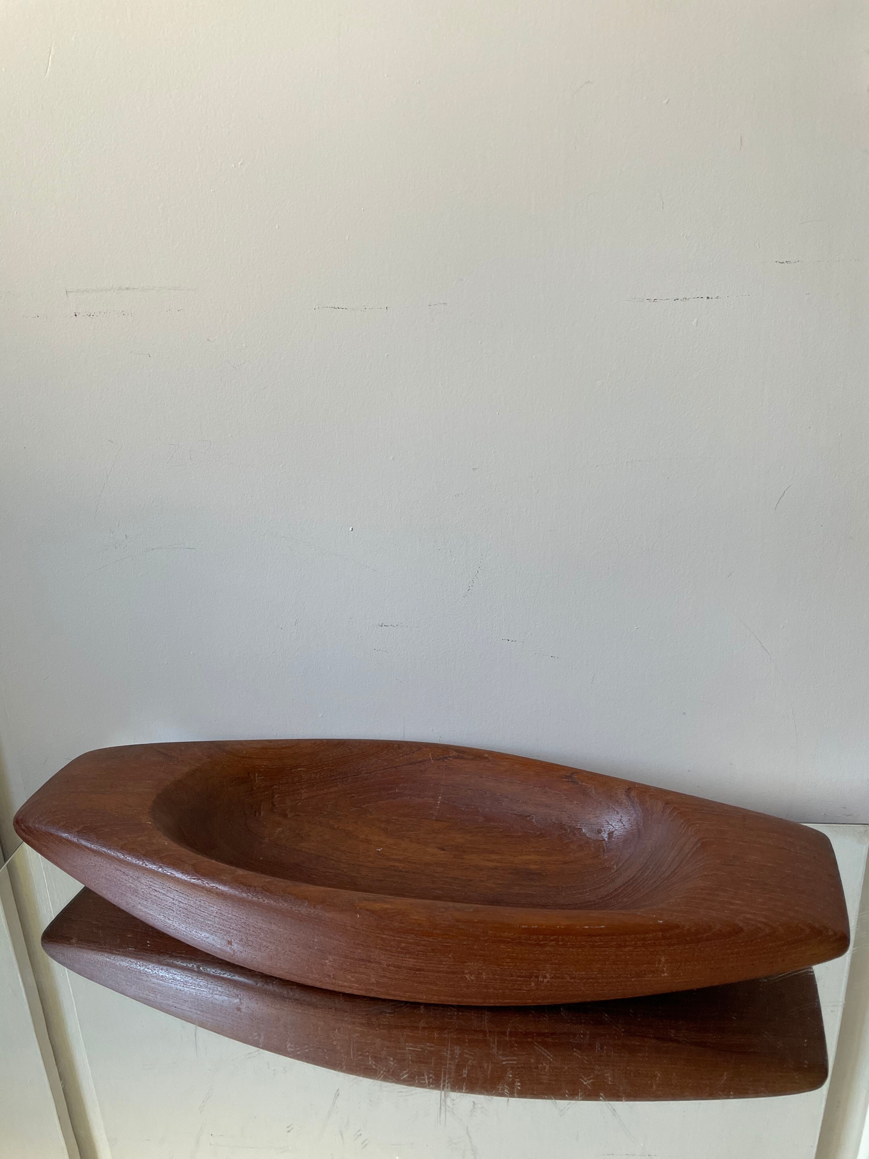 Danish solid teak bowl 1950’s