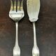 Silver Fish Serving Cutlery - Minerva Hallmarks - Art Nouveau