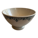 Small ironstone bowl with green pattern