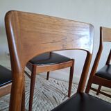 Danish dining chairs by Kai Kristiansen K.S.