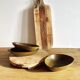Lot de 3 coupelles en bois